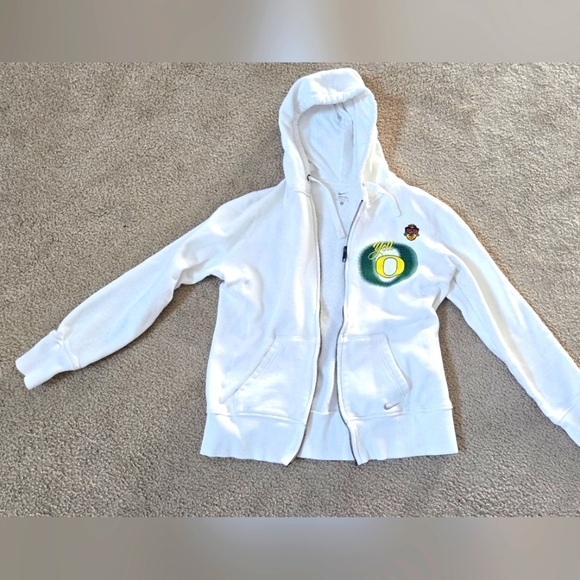 Nike Tops - Women's Nike University of Oregon Hoodie Size Medium